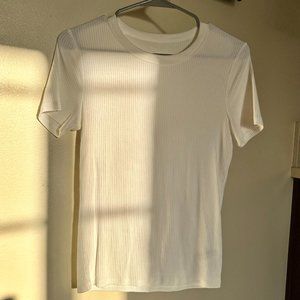 Basic White Short Sleeve